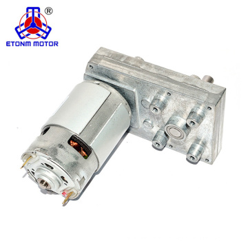 95mm flat gearbox high torque low speed electric motor reduction gearbox 24V 12V